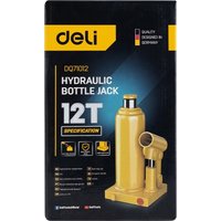 Бутылочный домкрат Deli DQ71012 12т