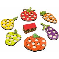 Развивающая игра Alatoys Мозаика. Овощи МКО01