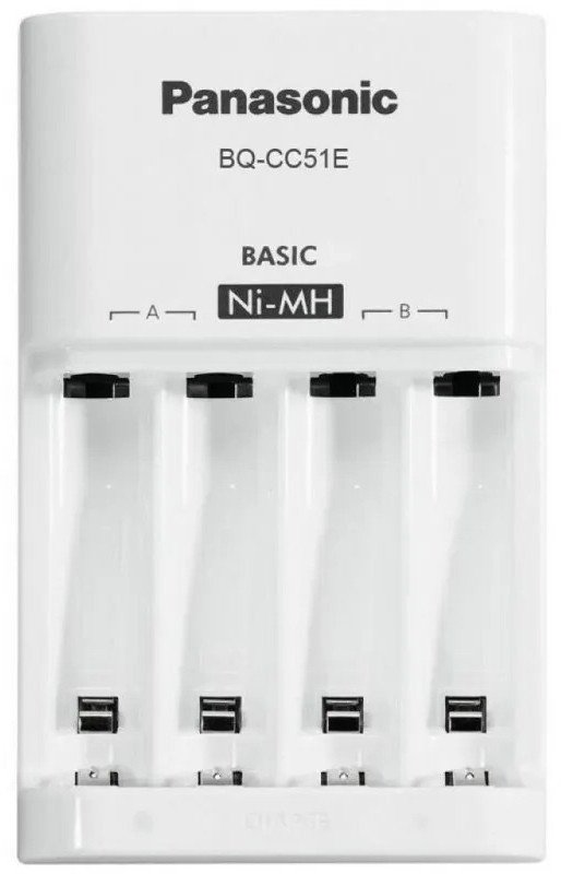 

Зарядное устройство Panasonic Basic BQ-CC51E (белый)