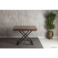 Стол-трансформер Levmar Cross D69/S53 (дуб шамони темный/черный)