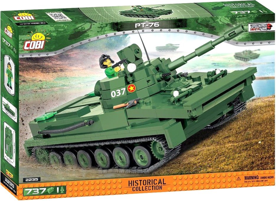

Конструктор Cobi Vietnam War 2235 PT-76