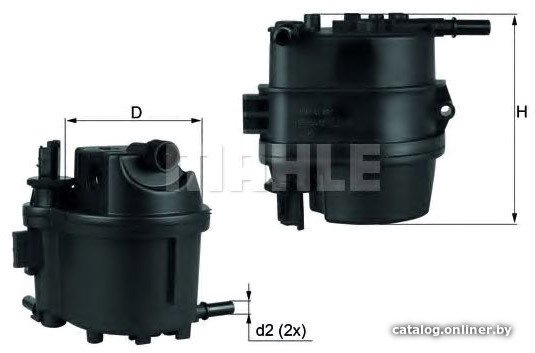 Топливный фильтр Mahle Knecht KL779