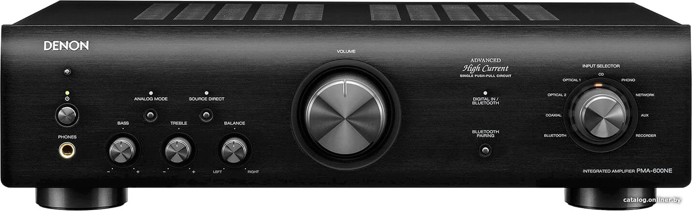 Интегральный усилитель Denon PMA-600NE (черный)