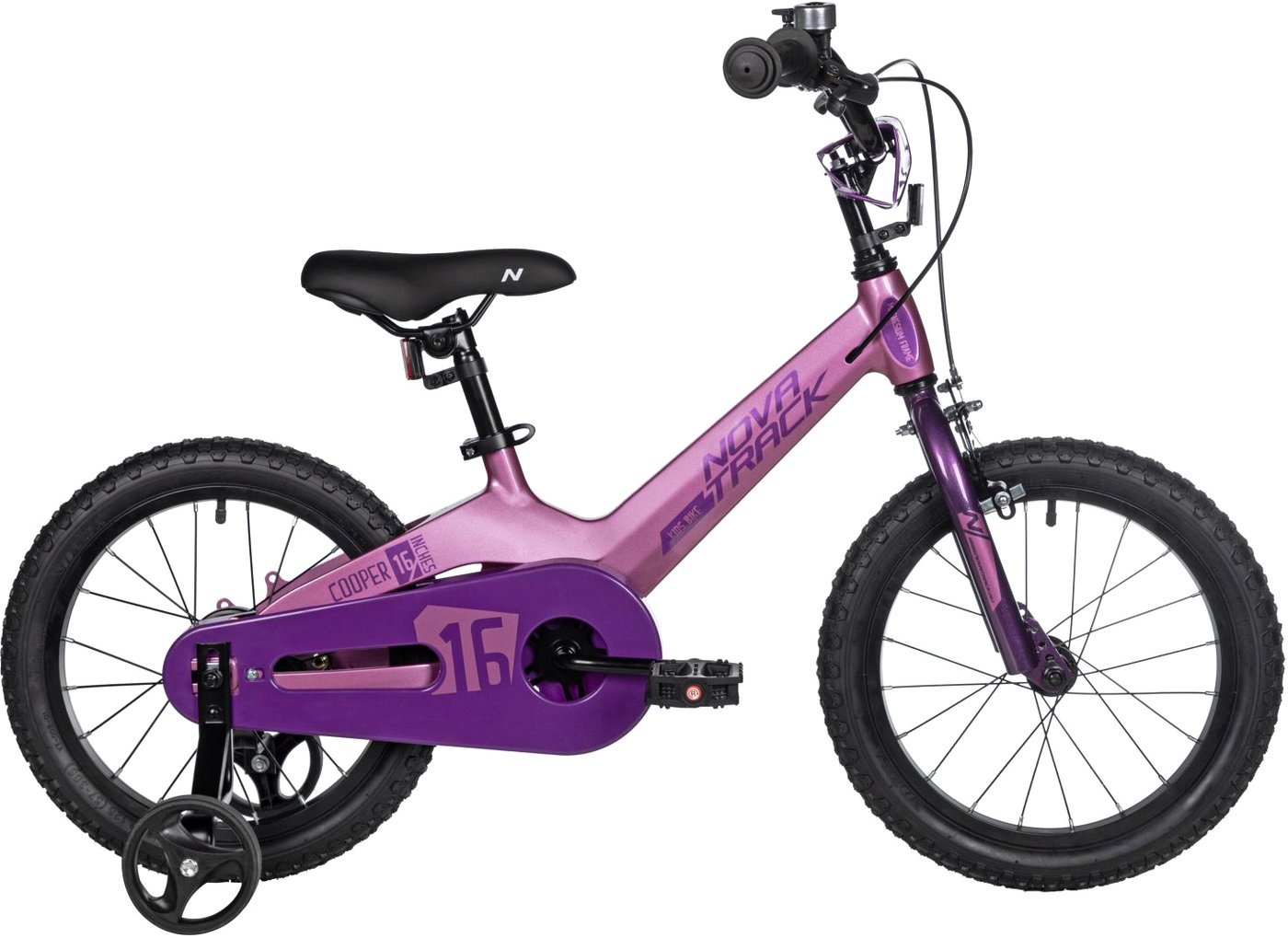 

Детский велосипед Novatrack Cooper 16 2025 16M.COOPER.LC5 (лиловый)