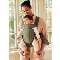 Рюкзак-переноска BabyBjorn Mini Cotton 0210.40 (woven dark green)