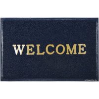 Придверный коврик ComeForte Welcome 60x90 (синий)