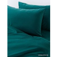 1.5-спальный комплект постельного белья GoodNight Сатин Делюкс 1.5 385244 (изумруд)