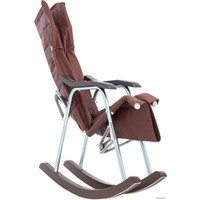 Кресло-качалка Мебель Импэкс Белтех складной (коричневый)
