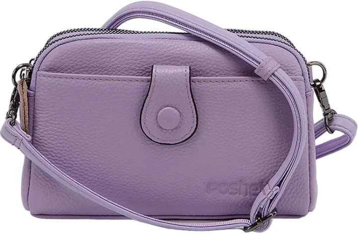 Женская сумка Poshete 886-88085-LLC (сиреневый)