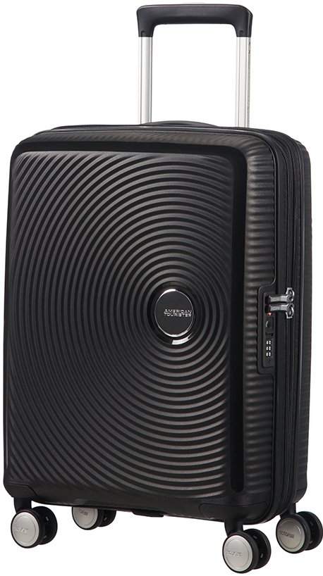 

Чемодан-спиннер American Tourister Soundbox Bass Black 55 см