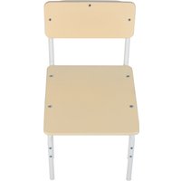 Детский стул Фея Мой малыш 0002742.25 (бежевый/белый)