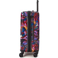 Чемодан-спиннер L'Case RIO-M 69/79 л (принт цветы)