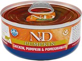 N&D Pumpkin Chicken, Pumpkin & Pomegranate (с курицей, тыквой и гранатом) 70 г