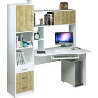 Стол Премиум Комфорт-10 (белый текстурный/бунратти)