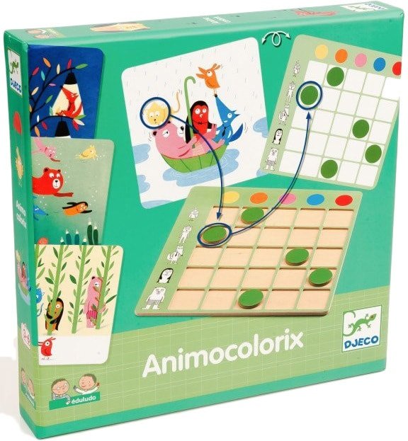 

Настольная игра Djeco Распознай цвета 08359
