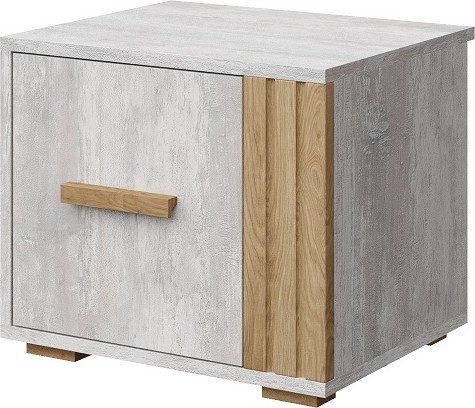 

Тумба КМК Мебель Л Каен КМК 0991.30 (ледяное дерево/дуб артизан MDP 58-1)