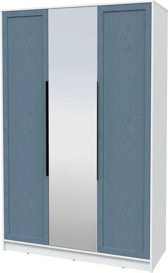 

Шкаф распашной Интерлиния Концепт Тренд КТ-Ш3(з) (белый платинум/дуб лазурный)