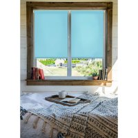 Рулонные шторы Эскар Лайт 37x160 76830371601 (бирюзовый)