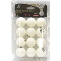 Мяч для настольного тенниса Giant Dragon Training Gold (2 звезды, 12 шт)