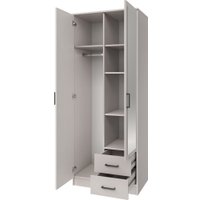 Шкаф распашной Mio Tesoro Хюгге 2D2S Z (персидский жемчуг)