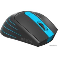 Мышь A4Tech Fstyler FG30 (черный/голубой)