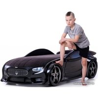 Кровать-машина Futuka kids Neo Вольво 180x80 (черный)