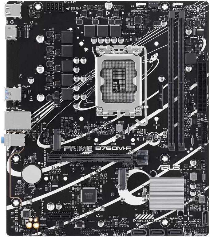 Материнская плата ASUS Prime B760M-F