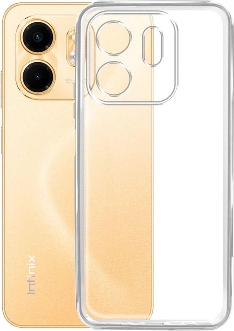 Чехол для телефона BoraSCO Silicone Case для Infinix Smart 9 73769 (прозрачный)