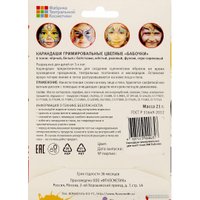 Набор для аквагрима ФТКОСМЕТИК Бабочки 200102 (6 цв)