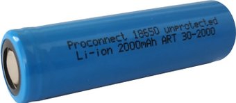 Аккумулятор PROconnect 18650 2000mAh