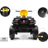 Электроквадроцикл RiverToys T001TT 4WD (желтый)