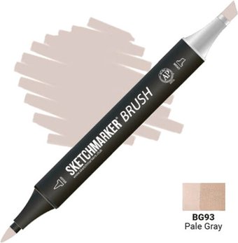 Sketchmarker Brush Двусторонний BG93 SMB-BG93 (бледный серый)