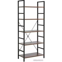 Стеллаж Signal Loft R5 (орех/черный)