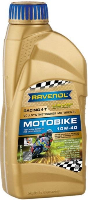

Моторное масло Ravenol Racing 4-T Motobike 10W-40 USVO 1л