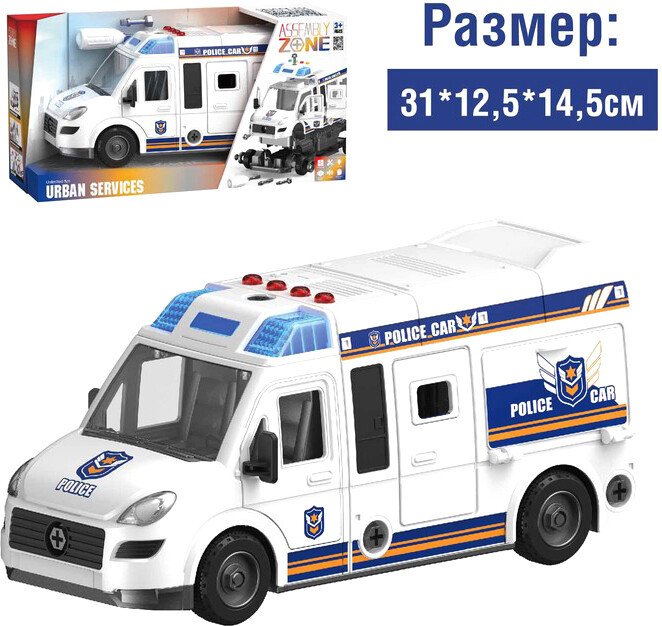 

Конструктор Sima-Land Полицейский фургон YW8088A 9545772