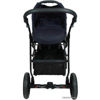 Универсальная коляска Alis Alvaro F (3 в 1, Al 07 темно-синий/белая кожа)