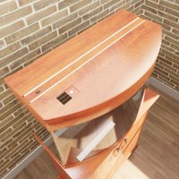 Аквариум Hydroterra Gloria 100 л без тумбы (коричневый)