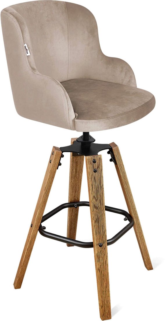 

Стул Sheffilton SHT-ST39/S93 (латте/браш.коричневый/черный муар)