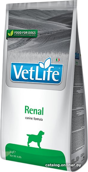 Сухой корм для собак Farmina Vet Life Renal Dog (для поддержки функции почек) 2 кг