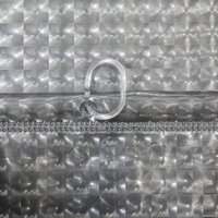 Шторка-занавеска для ванны Вилина Кристалл Peva. Галька 7179-10015-7 180x180 (серый)