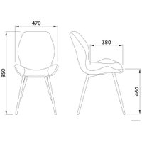 Стул AksHome Congo (капучино)