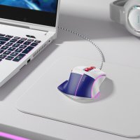 Игровая мышь Hoco GM31 (белый/синий)