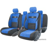 Комплект чехлов для сидений Autoprofi Comfort Combo CMB-1105 (черный/синий)