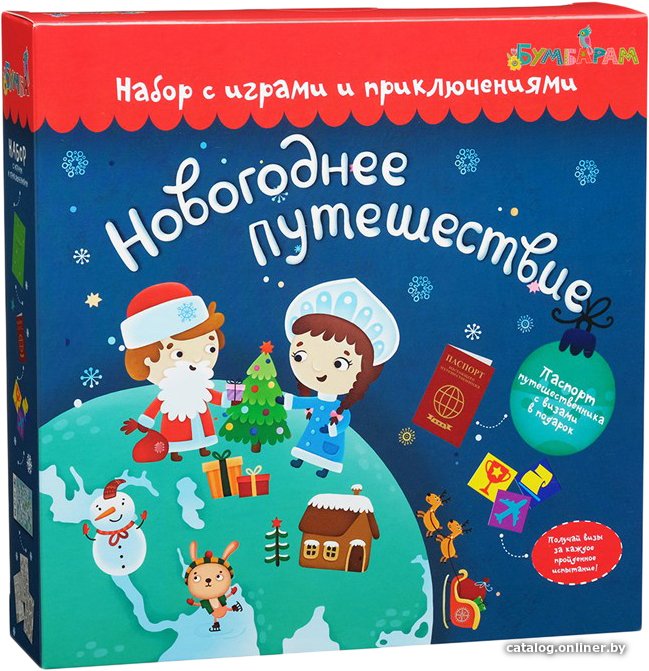Детская настольная игра Bumbaram Новогоднее путешествие tr-204