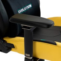 Игровое (геймерское) кресло Evolution Nomad PRO Cyberpunk Core (черный/желтый)