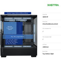 Корпус XASTRA Q500 0F (черный)