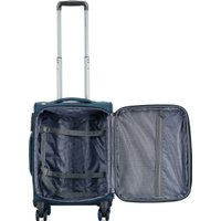 Чемодан-спиннер 4 ROADS 6310-S+ 55 см (темный петролеум)