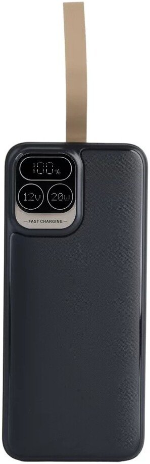 

Внешний аккумулятор Perfeo Atomic Age 30000mAh (черный)