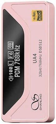 Портативный усилитель Shanling UA4 (розовый)