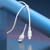 Кабель Borofone BX113 USB Type-A - USB Type-C (1 м, белый)